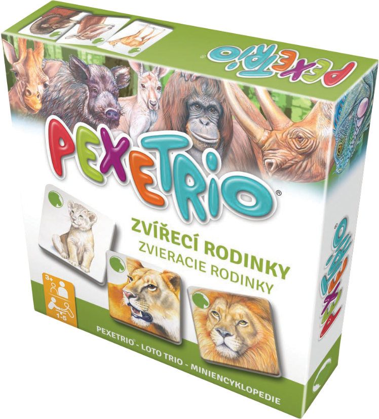 Pexetrio - Zvířecí rodinky