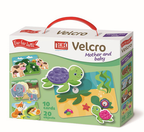 Obrázek produktu: PEXI Velcro skládačky - Máma a mimi (Mother and Baby)
