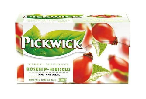 Obrázek produktu: Pickwick bylinný čaj 20 × 2,5 g - šípek a ibišek