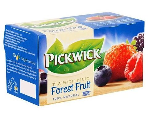 Obrázek produktu: Pickwick černý čaj 20 × 1,5 g - lesní směs