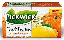 Obrázek produktu: Pickwick ovocný čaj Fruit Fusion 20 × 2 g - citrusy, květ bezu