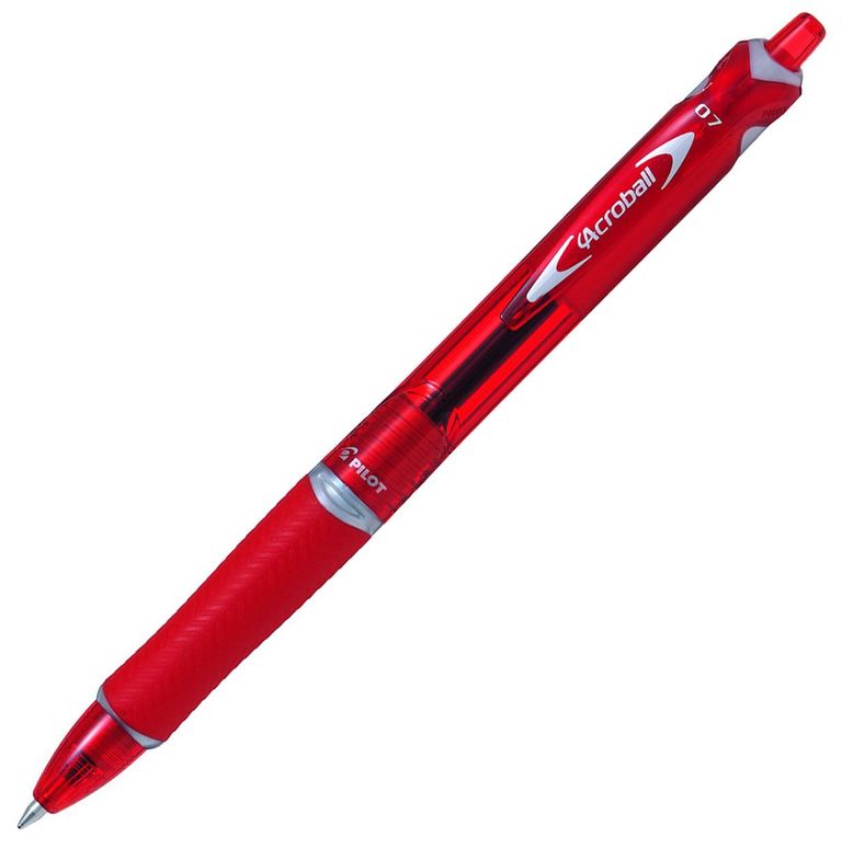 Pilot Acroball Kuličkové pero 0,7 mm - červené