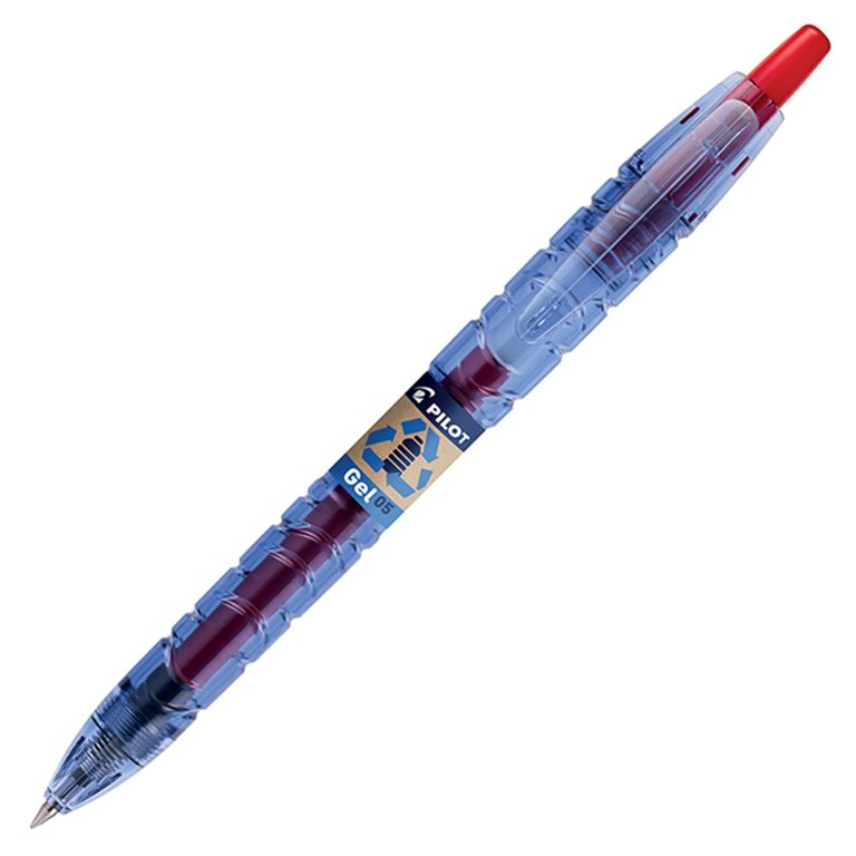 Gelový roller Pilot Begreen B2P - červený, 0,3 mm