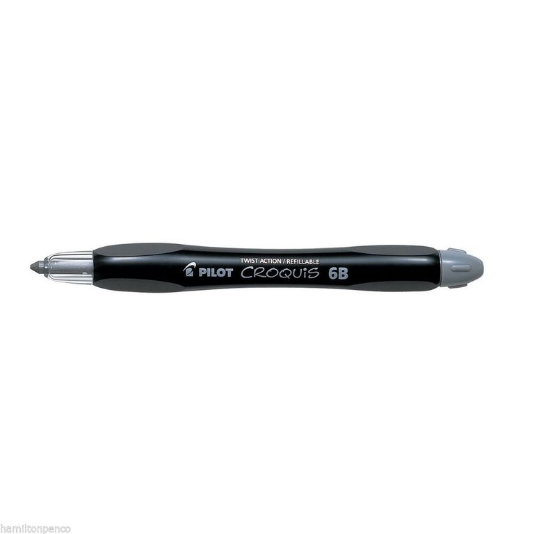 Pilot Croquis, mechanická tužka, 3,8 mm, 6B, černá