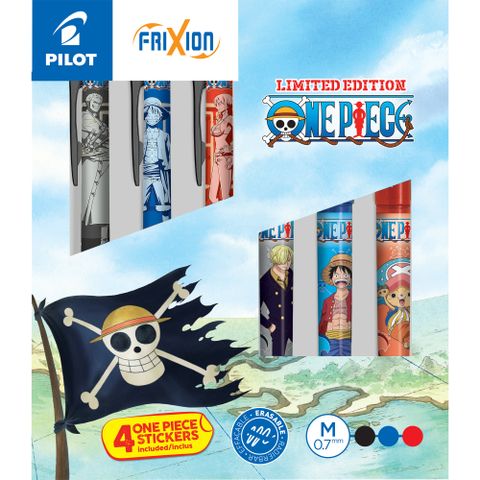 Obrázek produktu: Pilot FriXion Ball a Ball Plus 07 One Piece Roller 0,7 mm - sada 6 ks