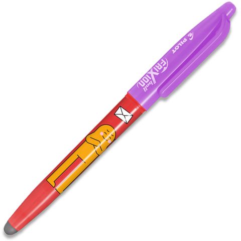 Obrázek produktu: Pilot FriXion Ball Roller 0,7 mm Best Friends - červená FLOWER