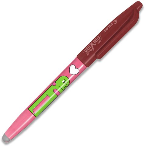 Obrázek produktu: Pilot FriXion Ball Roller 0,7 mm Best Friends - korálová růžová HEART