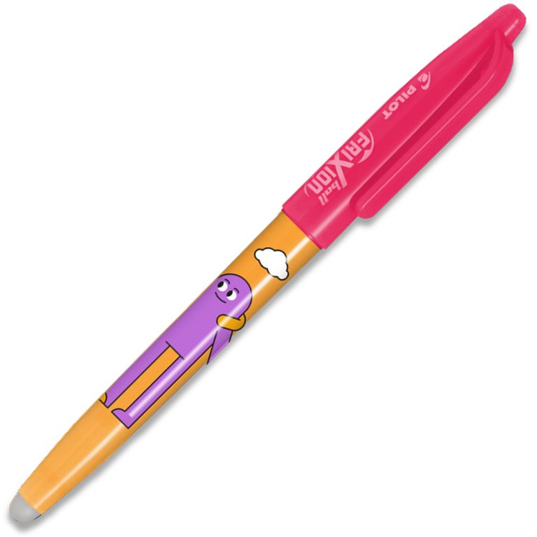 Pilot FriXion Ball Roller 0,7 mm Best Friends - meruňková oranžová CLOUD