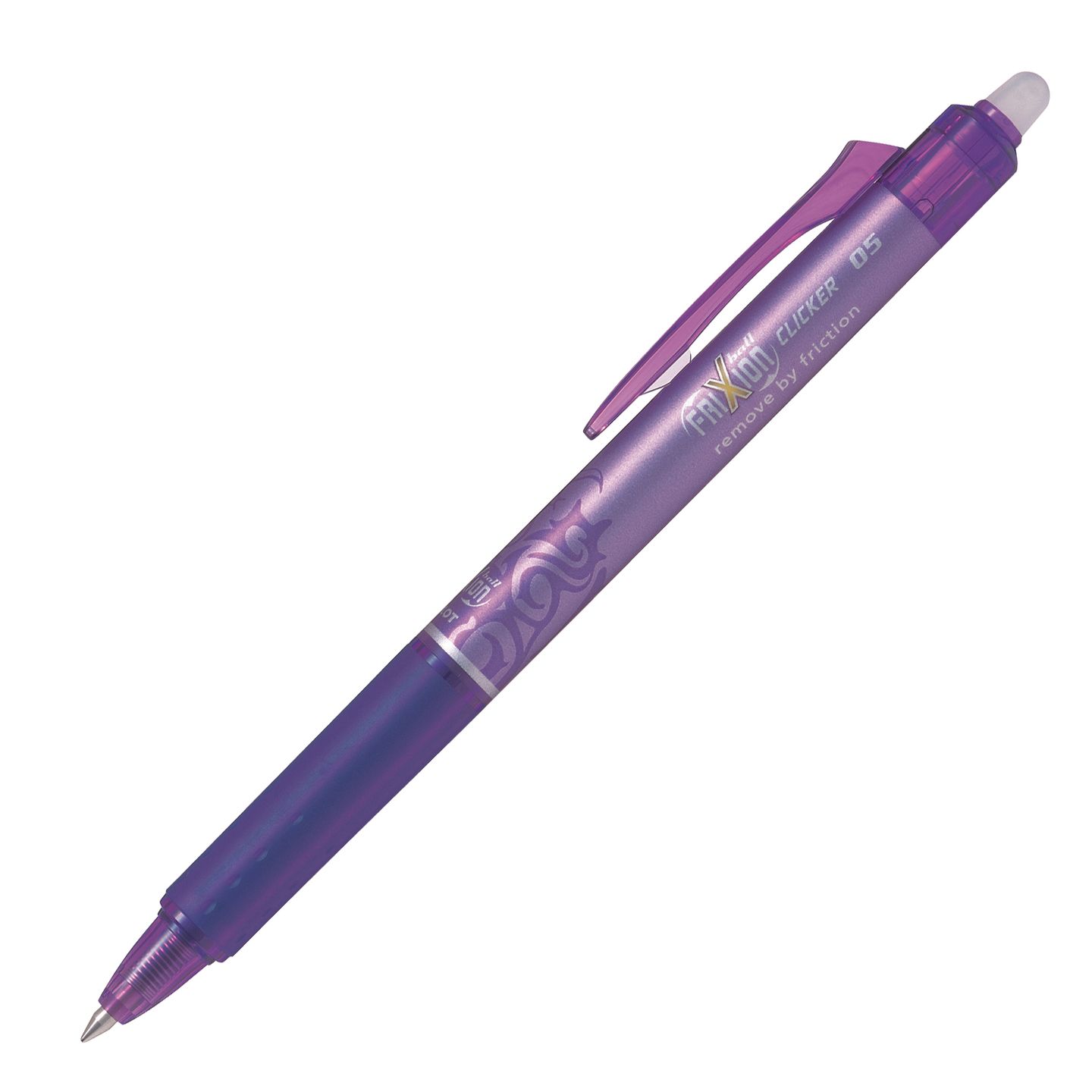 Pilot FriXion Clicker 05 Roller 0,5 mm - fialový