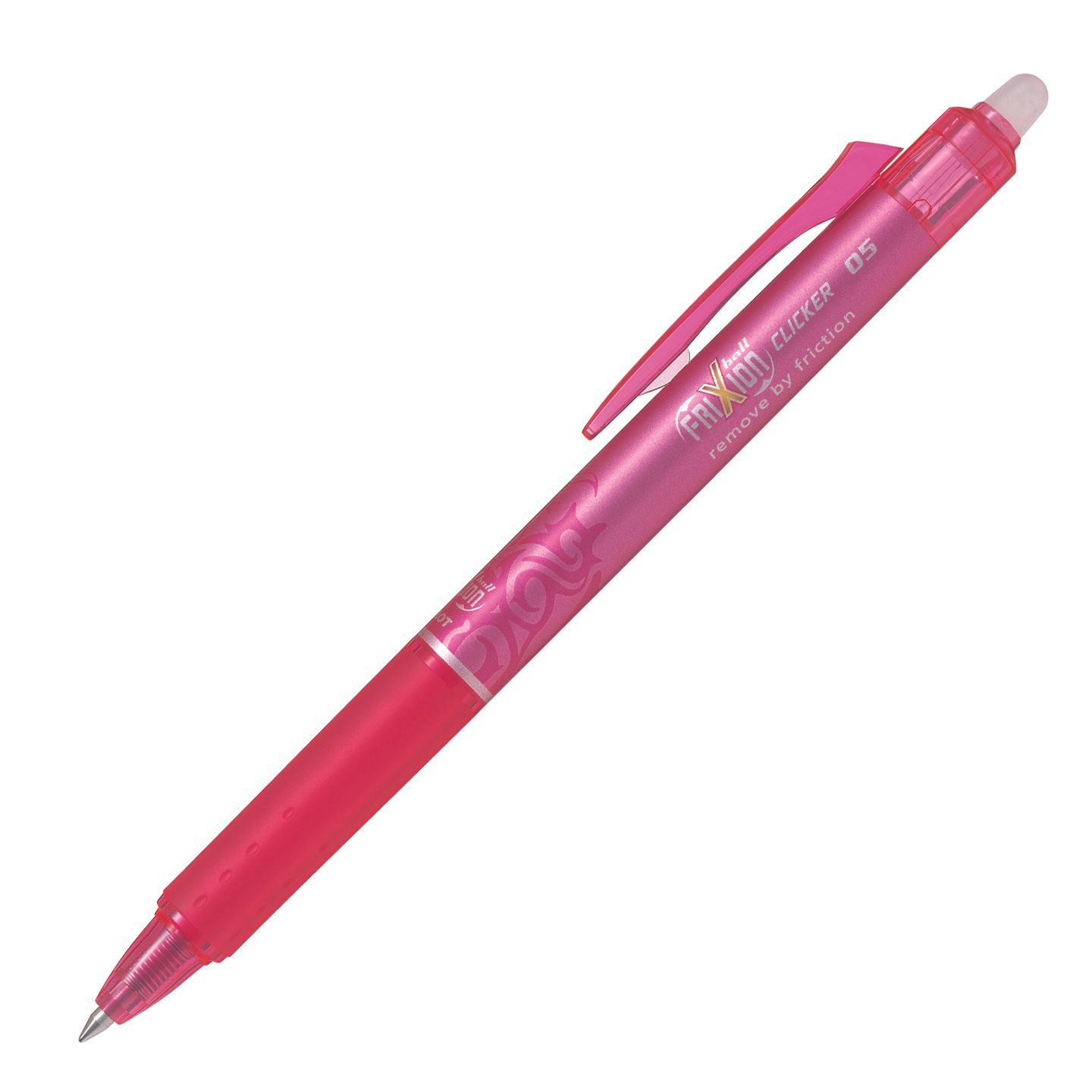 Pilot FriXion Clicker 05 Roller 0,5 mm - růžový