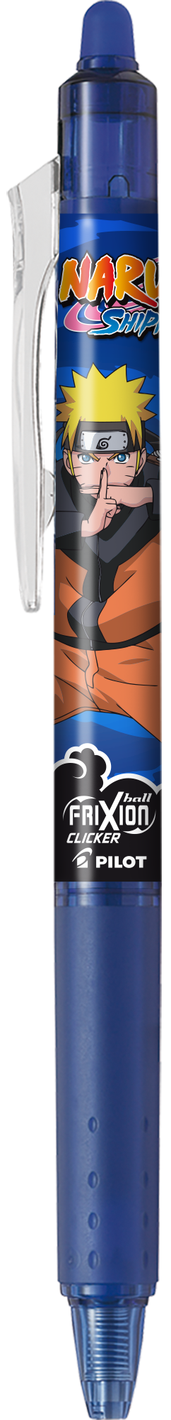 Roller Pilot FriXion Clicker Naruto modrý
