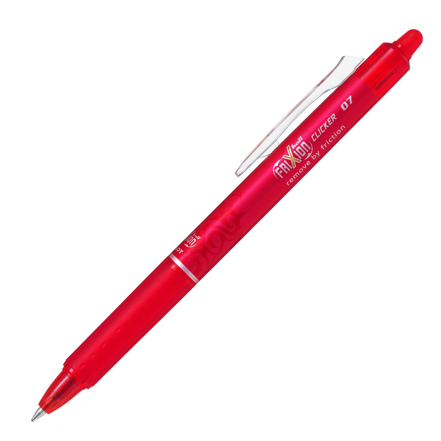 Pilot FriXion Clicker 07 Roller 0,7 mm - červený