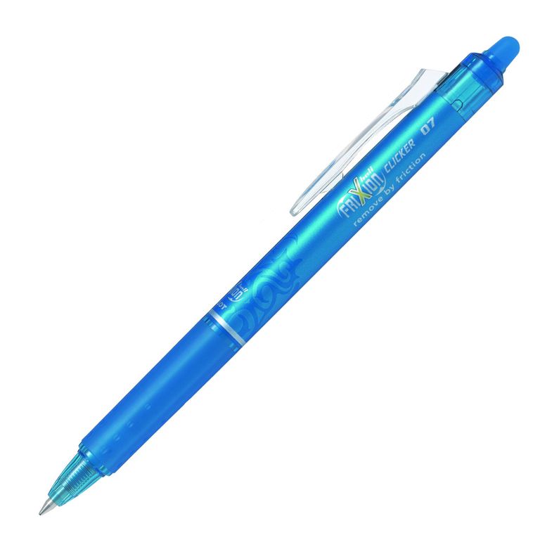 Roller FriXion Clicker M 0.7mm sv. modrá Pilot