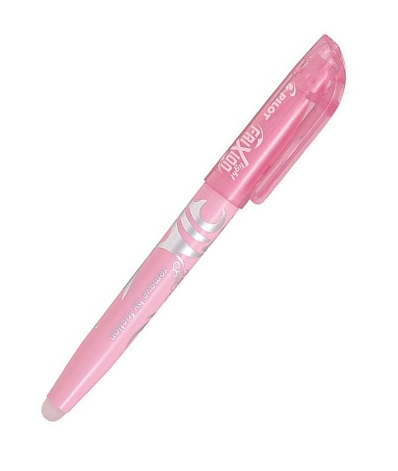 Pilot FriXion Light Soft Gumovací zvýrazňovač - pastelově růžová