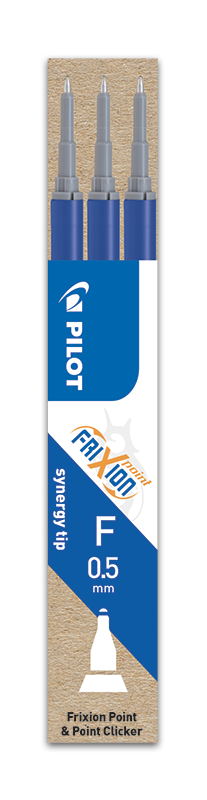 Náhradní náplně Pilot Frixion point 0,5 mm - modré (3ks)
