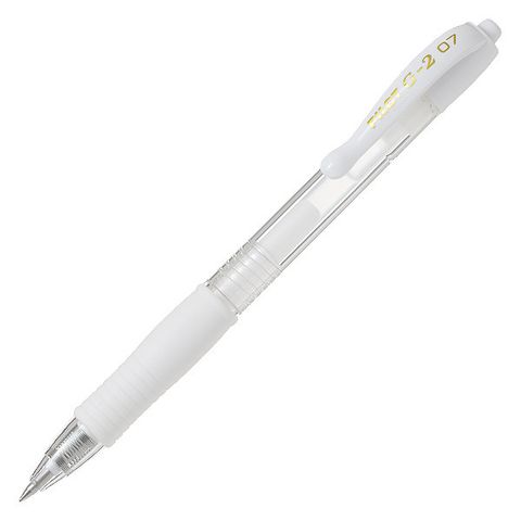 Obrázek produktu: Pilot G-2 Gelový roller 0,7 mm - bílý