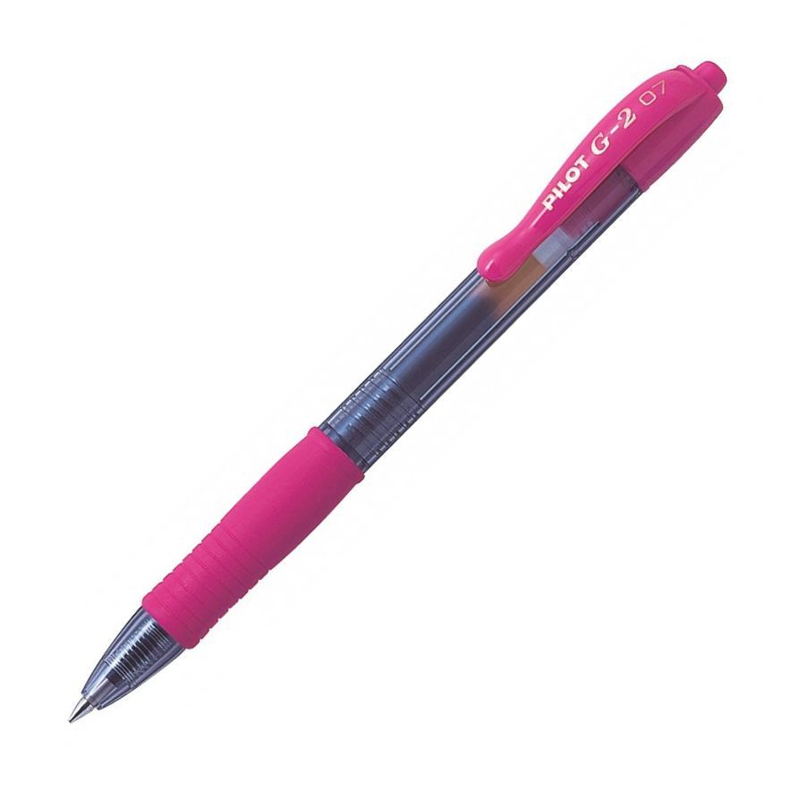 Pilot G-2 Gelový roller 0,7 mm - růžový