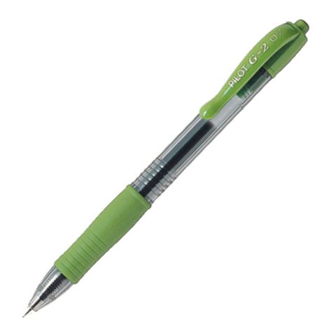 Obrázek produktu: Pilot G-2 Gelový roller 0,7 mm - světle zelený
