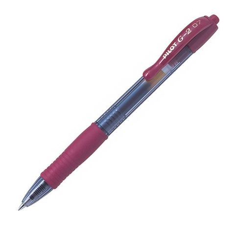 Obrázek produktu: Pilot G-2 Gelový roller 0,7 mm - tmavě červený