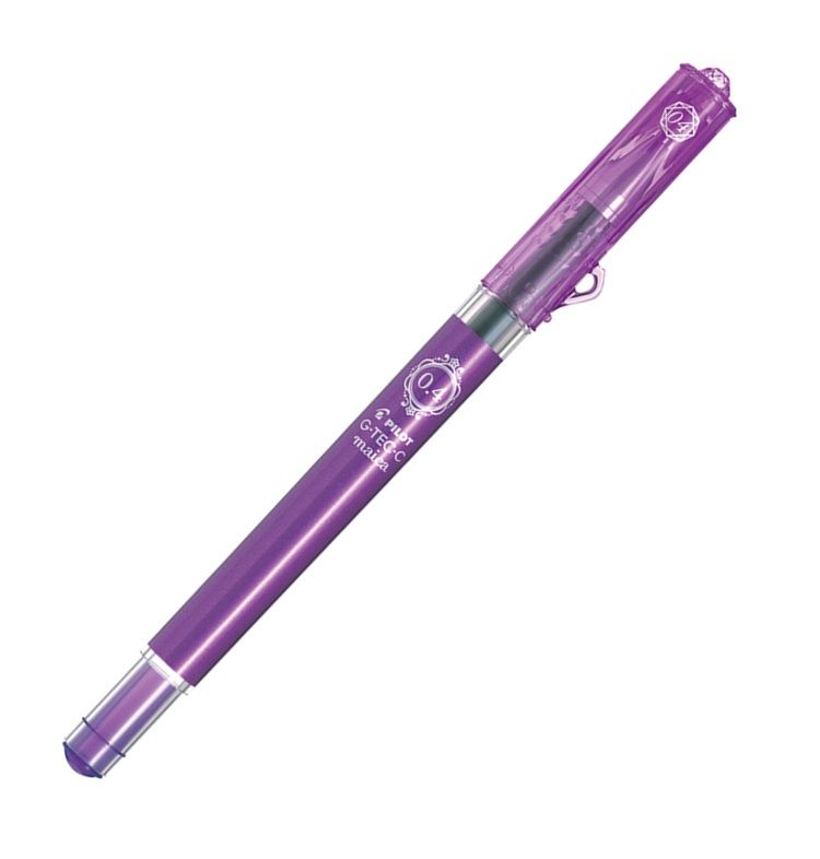 Gelový roller Pilot Maica - fialový, 0,2 mm