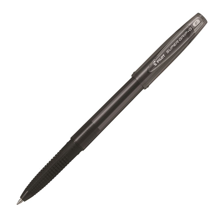 Pilot Super Grip-G Kuličkové pero s víčkem - černé