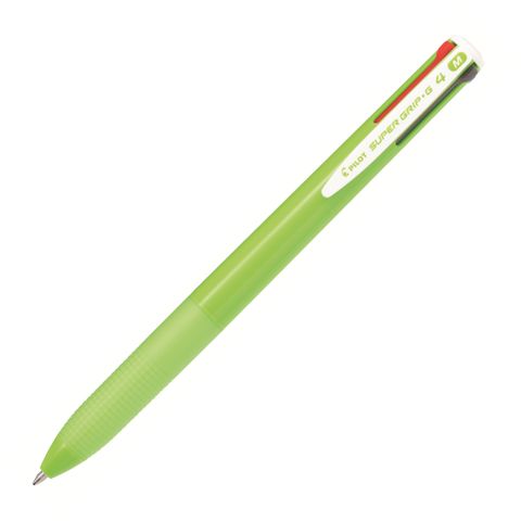 Obrázek produktu: Pilot Super Grip-G4 Kuličkové pero čtyřbarevné, světle zelená