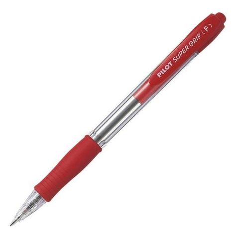 Obrázek produktu: Pilot Super Grip Kuličkové pero - červené
