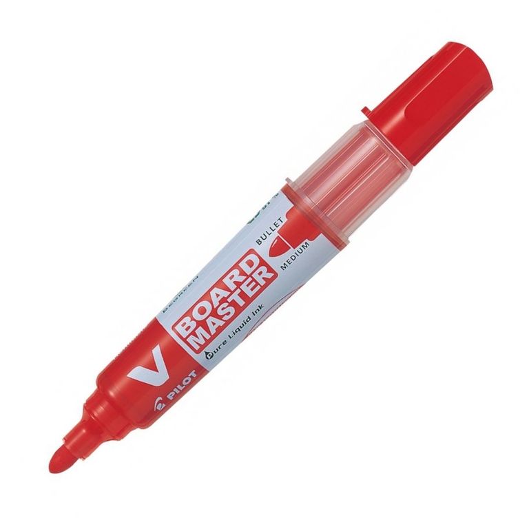 Popisovač Pilot V Board Master, červená
