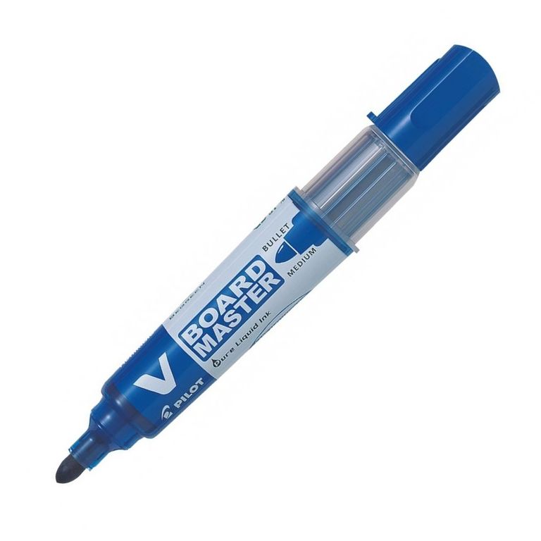 Popisovač Pilot V Board Master, modrá
