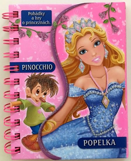 Pinocchio / Popelka - Pohádky a hry o princeznách NAKLADATELSTVÍ SUN s.r.o.