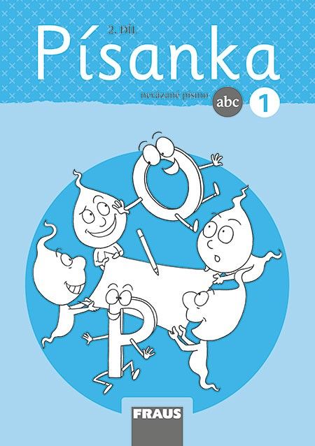 Písanka 1/2 - nová generace - nevázané písmo Fraus