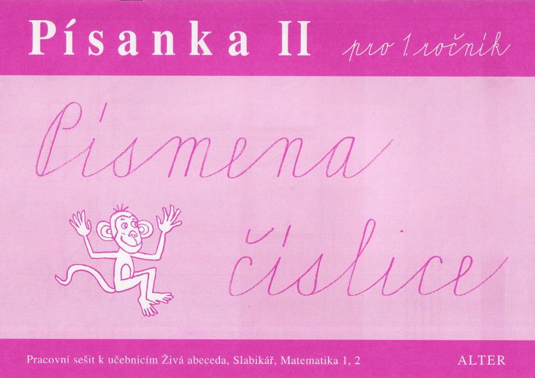 Písanka 2 -  Písmena a číslice