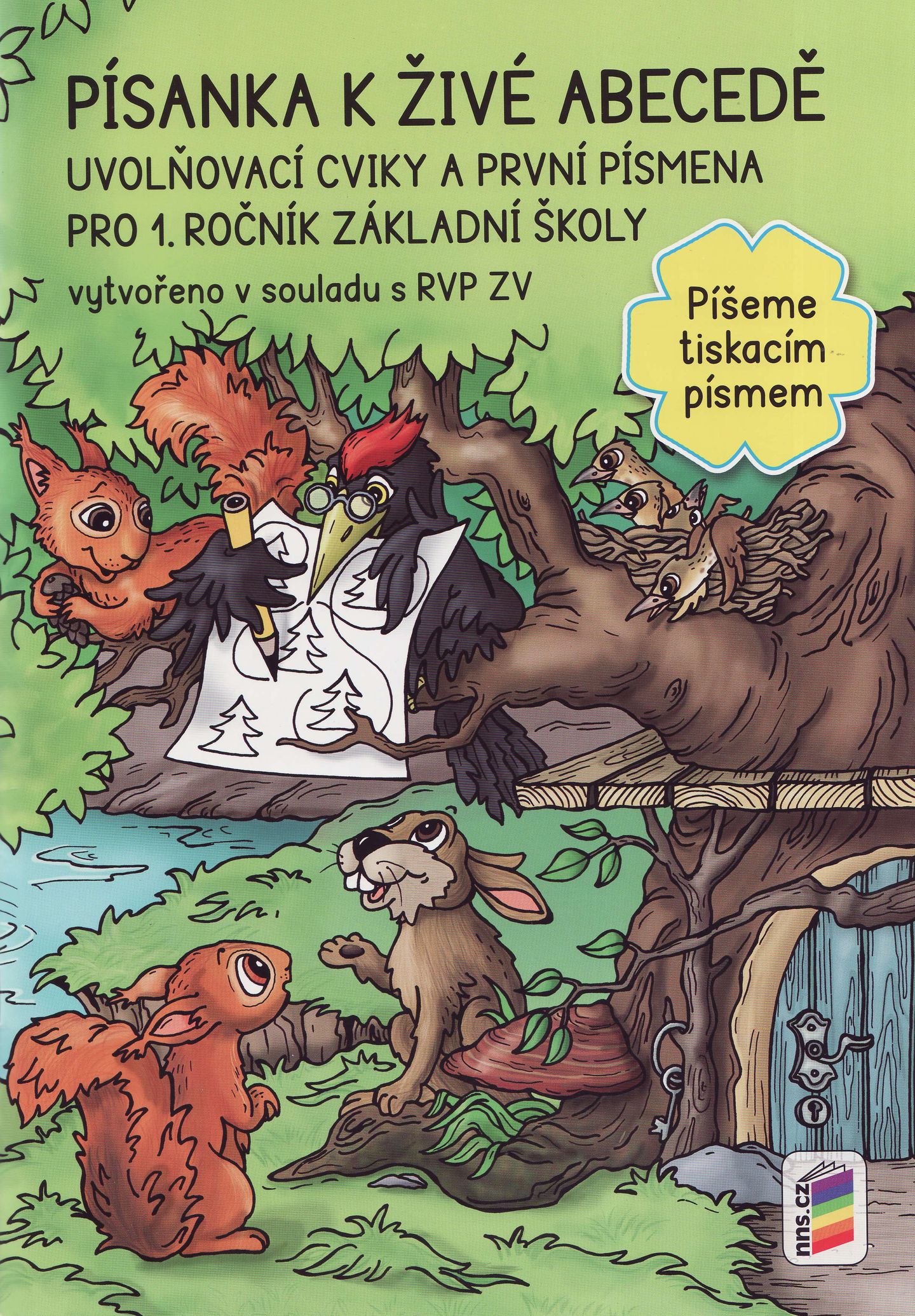 Písanka k Živé abecedě - uvolňovací cviky a první písmena pro 1. ročník ZŠ