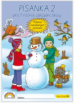 Obrázek produktu: Písanka s kocourem Samem 2 pro 1. ročník - Nevázané písmo