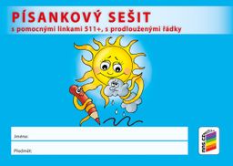 Obrázek produktu: Písankový sešit s pomocnými linkami 511+ s prodlouženými řádky