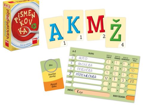 Obrázek produktu: Písmenkovka - hra se slovy cestovní společenská