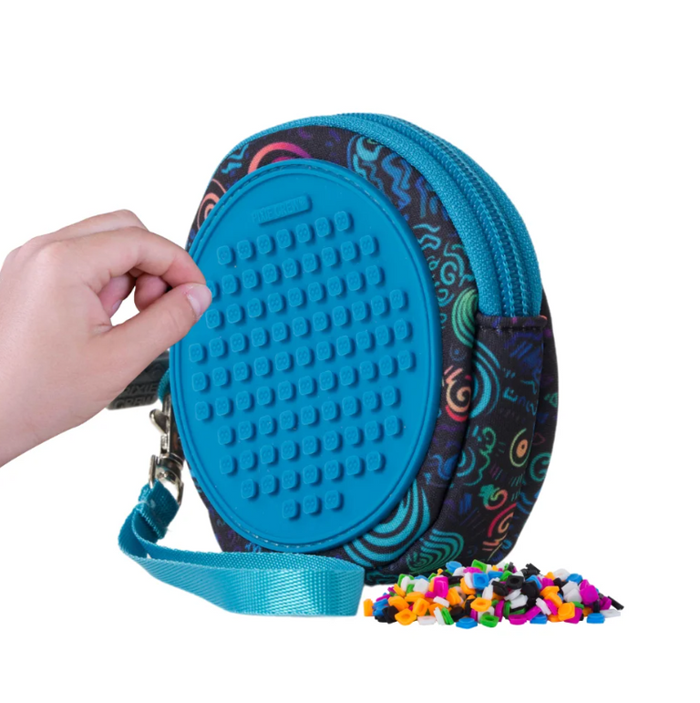 PIXIE CREW Kapsa kruh,modrá, Spiral magic, 50 pixelů