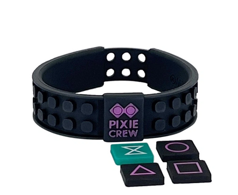 Obrázek produktu: PIXIE CREW Kreativní SQD Game náramek tématický černý