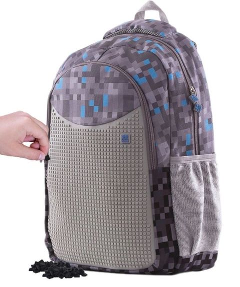 Obrázek produktu: PIXIE CREW Kreativní studentský batoh Minecraft - šedý
