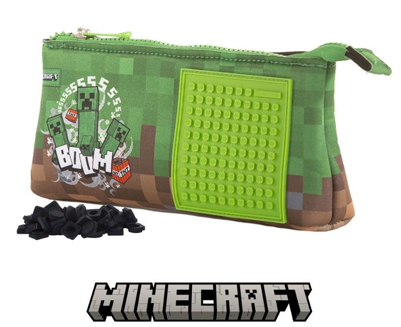 PIXIE CREW & MINECRAFT velké pouzdro