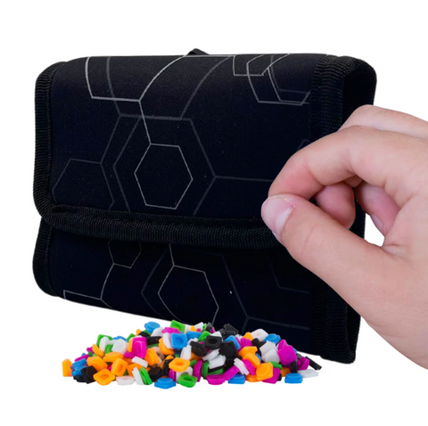 Obrázek produktu: PIXIE CREW Peněženka, černá, Hexa, 50 pixelů mix