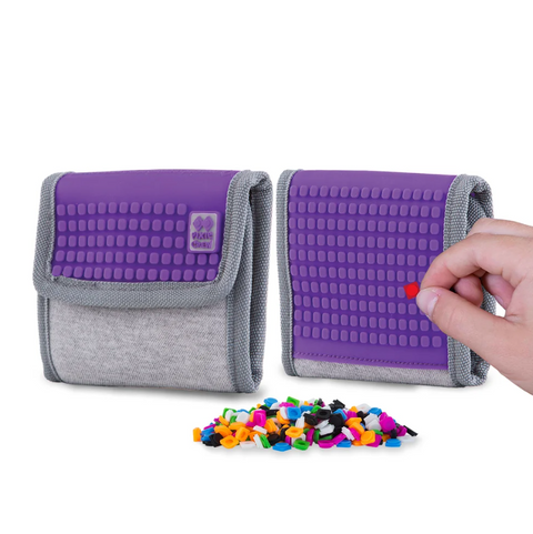 Obrázek produktu: PIXIE CREW peněženka ŠEDÁ/FIALOVÁ