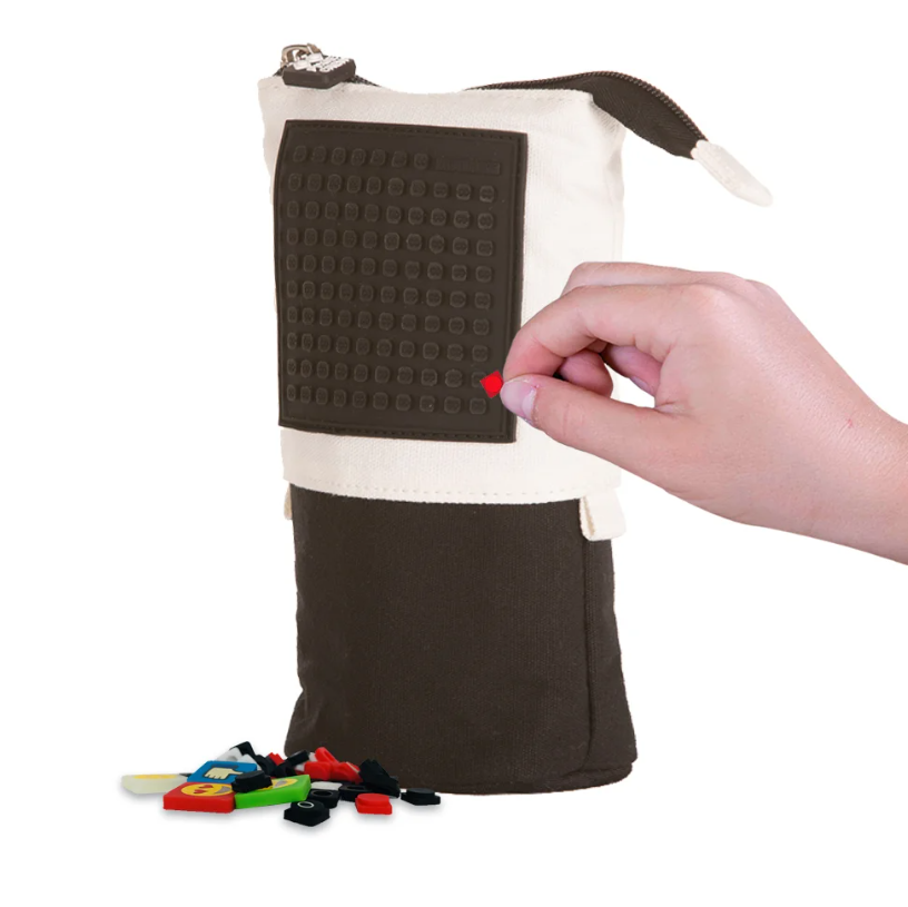 PIXIE CREW pop up penál malý panel černý