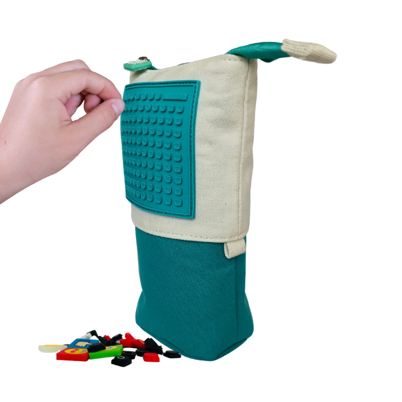 PIXIE CREW pop up penál malý panel tyrkysový