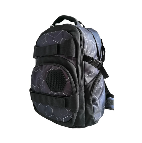 Obrázek produktu: PIXIE CREW Studentský batoh, černá, Hexa, 100 pixelů mix