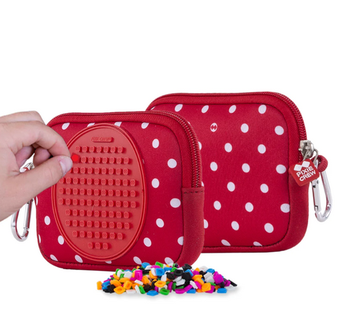 Obrázek produktu: PIXIE CREW univerzální pouzdro Červené s bílým puntíkem