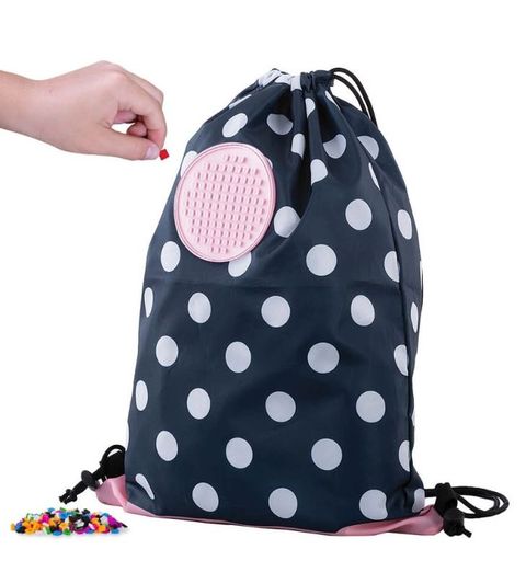 Obrázek produktu: PIXIE CREW vak na záda - modrý s puntíkem