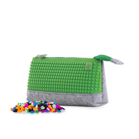 Obrázek produktu: PIXIE CREW velké pouzdro ŠEDÁ/ZELENÁ