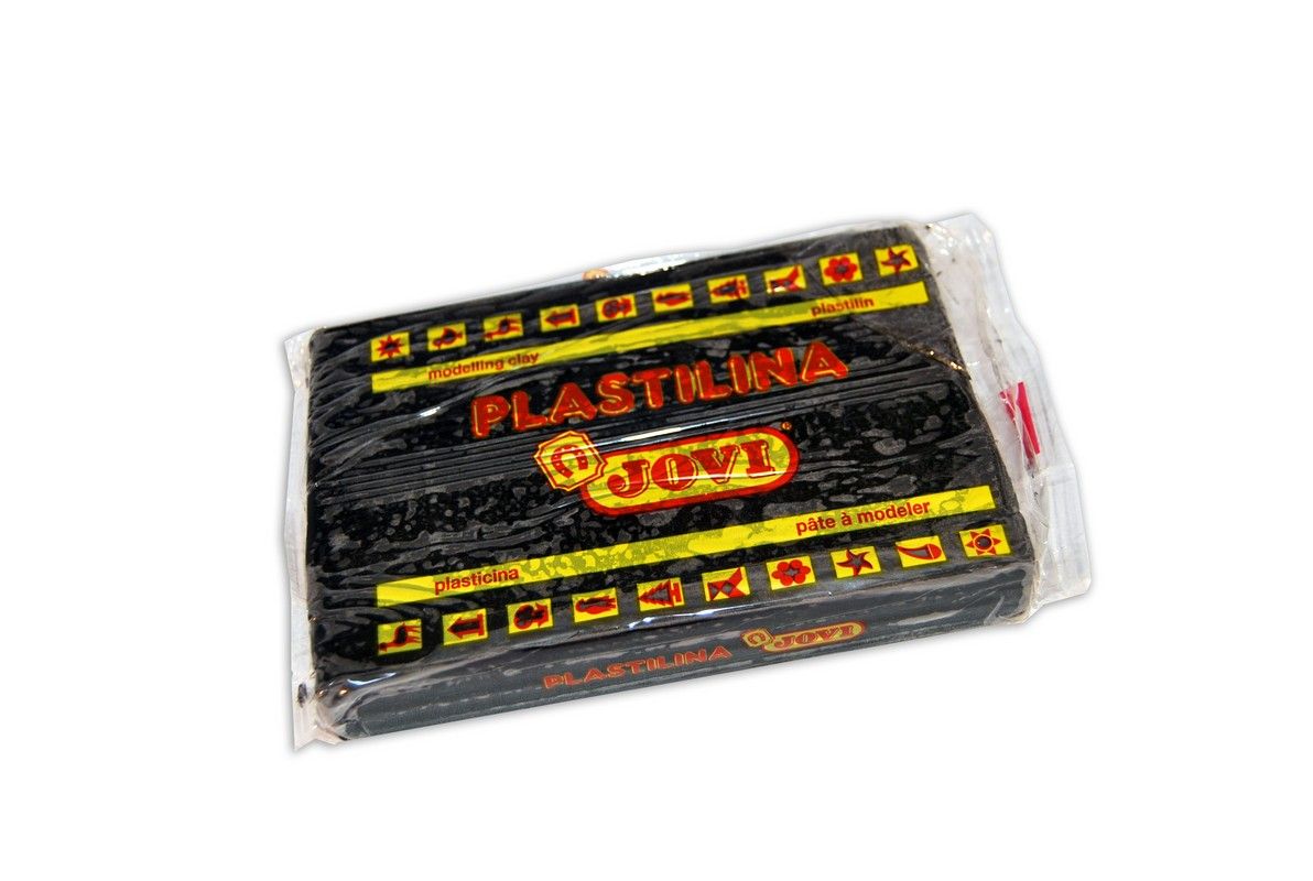 Plastelína JOVI 150 g - černá