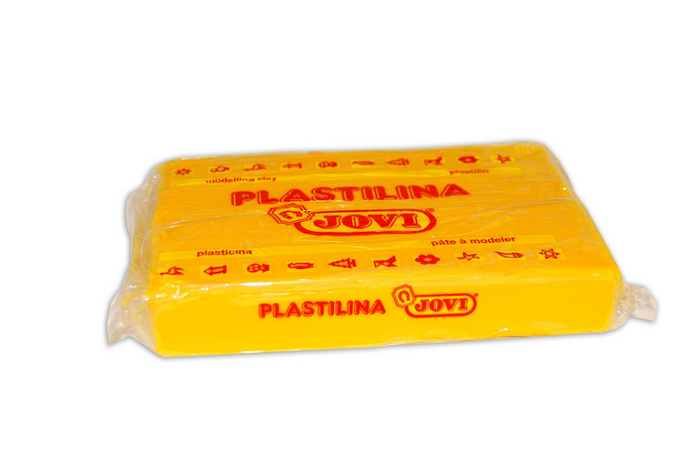 Plastelína JOVI 350 g - tmavě žlutá